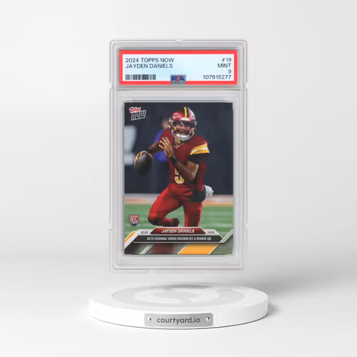 2024 Topps Now #19 Jayden Daniels (PSA 9 MINT)