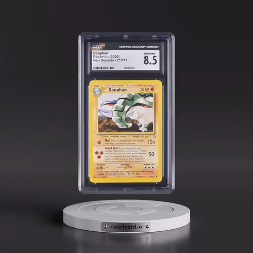 2000 Neo Genesis #21/111 Donphan (CGC 8.5 NM-MT+)