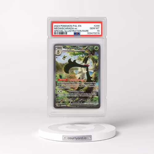 2023 Pokémon Pal EN-Paldea Evolved #256 Meowscarada EX - Holo Special Illustration Rare (PSA 10 GEM