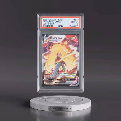2022 Pokémon Sword & Shield Lost Origin #TG17 Pikachu Vmax - Full Art (PSA 10 GEM MINT)