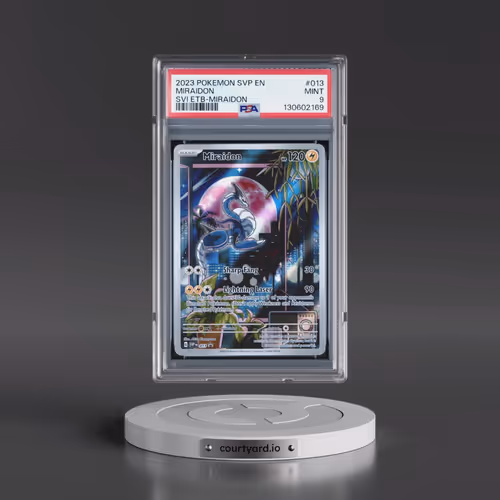 2023 Pokémon Svp EN-SV Black Star Promo #013 Miraidon - Scarlet & Violet Elite Trainer Box-Miraidon