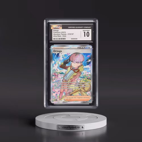2023 Obsidian Flames - OBF EN #219/197 Ortega - Ultra Rare Holo (CGC 10 GEM MINT)
