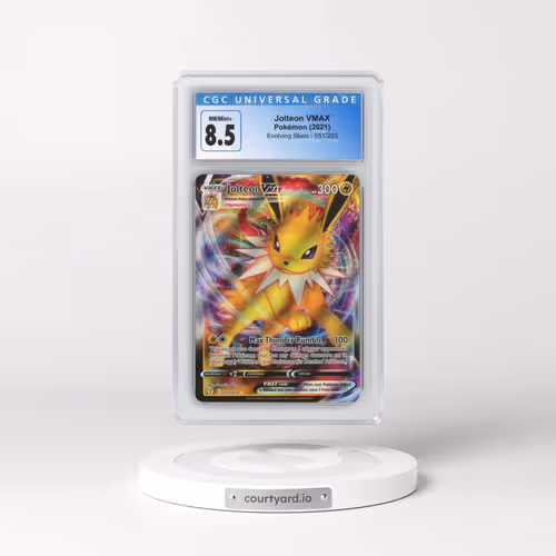 2021 Evolving Skies #051/203 Jolteon VMAX - Holo (CGC 8.5 NM-MT+)