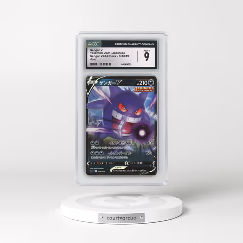 2021 Gengar VMAX High-Class Deck #001/019 Gengar V - Holo (CGC 9 MINT)