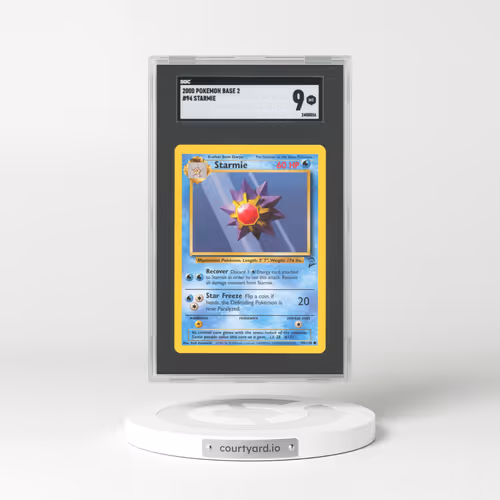2000 Base Set 2 #94 Starmie (SGC 9 MINT)