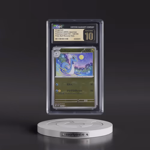 2023 Pokémon Card 151 #148/165 Dragonair - Reverse Holo Poké Ball (CGC 10 PRISTINE)