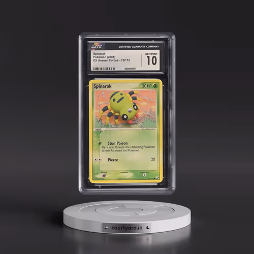 2005 EX Unseen Forces #75/115 Spinarak (CGC 10 GEM MINT)