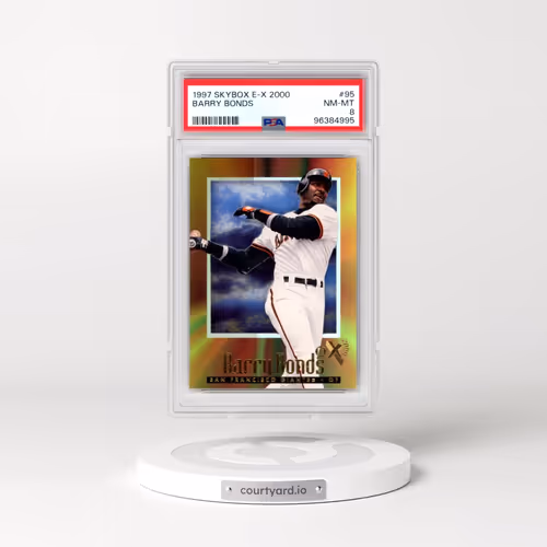 1997 Skybox E-X 2000 #95 Barry Bonds (PSA 8 NM-MT)