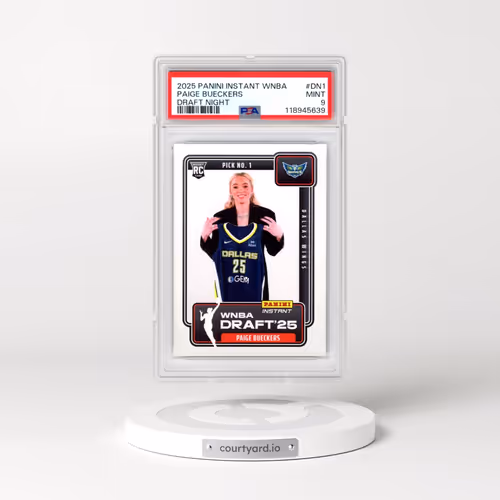 2025 Panini Instant WNBA Draft Night #DN1 Paige Bueckers (PSA 9 MINT)