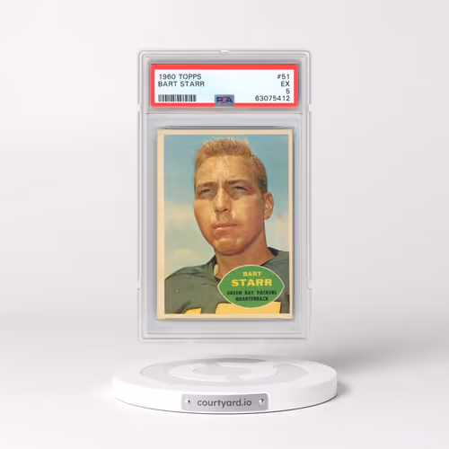 1960 Topps #51 Bart Starr (PSA 5 EX)