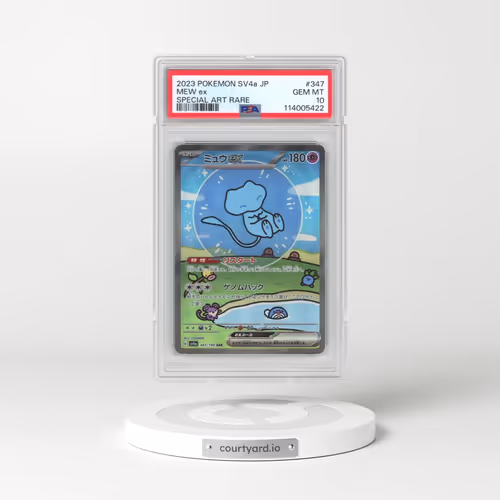 2023 Pokémon Sv4a-Shiny Treasure EX #347 Mew EX - Holo Special Art Rare (PSA 10 GEM MINT)