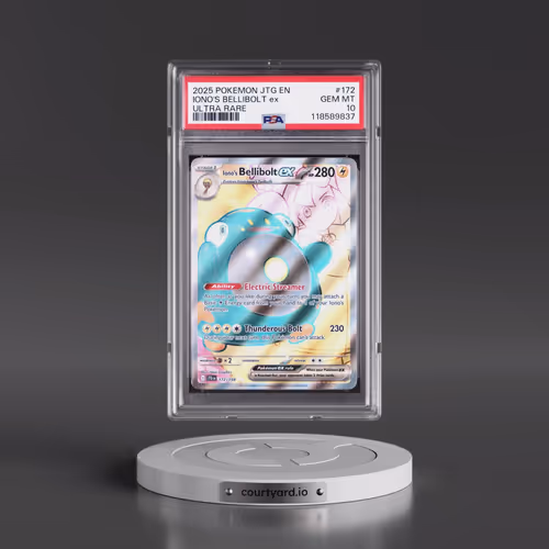 2025 Pokémon Jtg EN-Journey Together #172 Iono's Bellibolt EX - Holo Ultra Rare (PSA 10 GEM MINT)