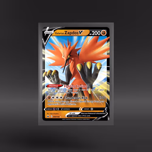 Chilling Reign #080/198 Galarian Zapdos V