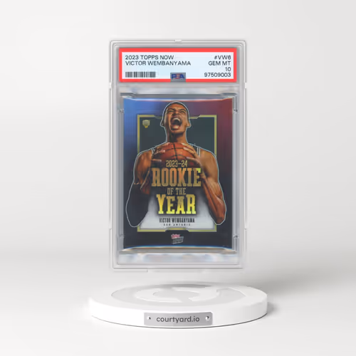 2023 Topps Now #VW6 Victor Wembanyama (PSA 10 GEM MINT)