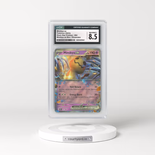 2023 Black Star Promos - Scarlet & Violet SVP EN #004 Mimikyu ex - Mimikyu ex Box / Showcase (CGC 8.5 NM-MT+)