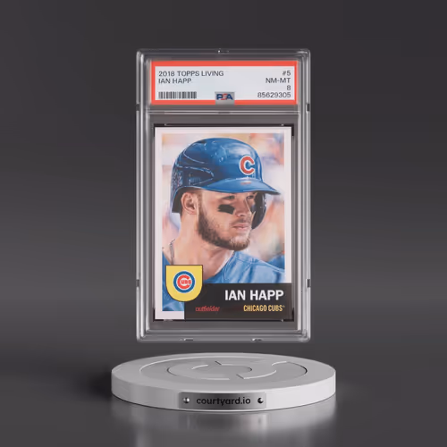 2018 Topps Living #5 Ian Happ (PSA 8 NM-MT)