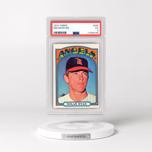 1972 Topps #595 Nolan Ryan (PSA 5 EX)