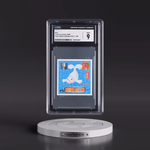1996 Hyper Sticker Collection Part 1 (1996) #086 Seel (CGC 9 MINT)