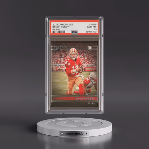 2022 Panini Chronicles Panini #PA19 Brock Purdy (PSA 10 GEM MINT)