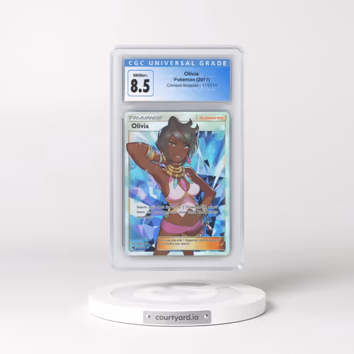 2017 Crimson Invasion #111/111 Olivia - Ultra Rare Holo (CGC 8.5 NM-MT+)