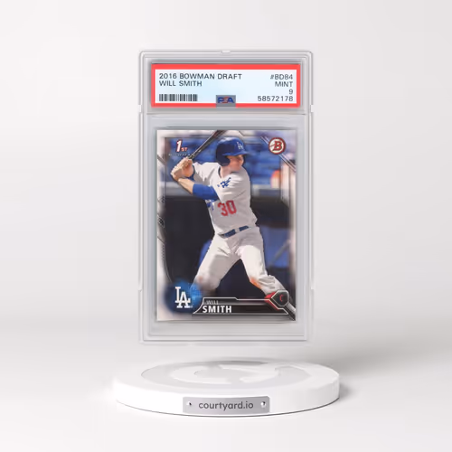 2016 Bowman Draft #BD84 Will Smith (PSA 9 MINT)