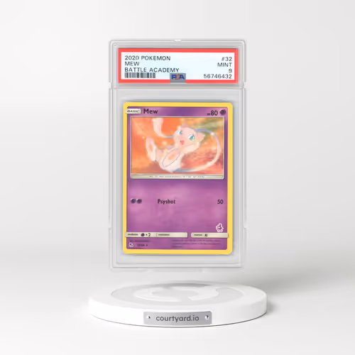 2020 Battle Academy #32 Mew (PSA 9 MINT)