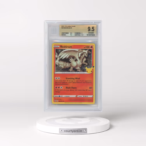 2021 Celebrations #002 Reshiram - Holo (BGS 9.5 GEM MINT)