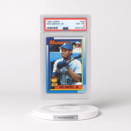 1990 Topps #336 Ken Griffey Jr (PSA 8 NM-MT)