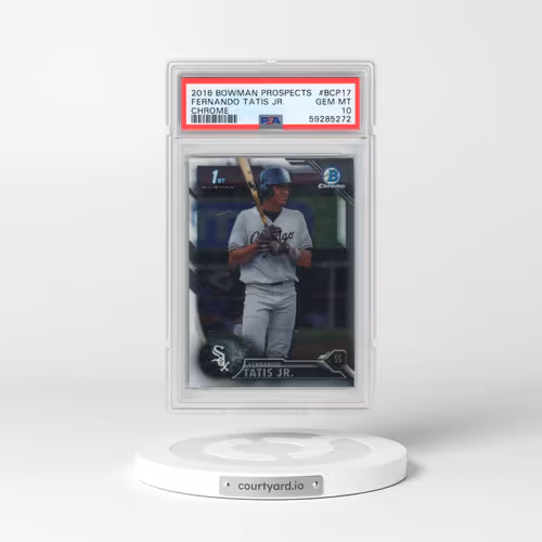 2016 Bowman Prospects #BCP17 Fernando Tatis Jr. - Chrome (PSA 10 GEM MINT)