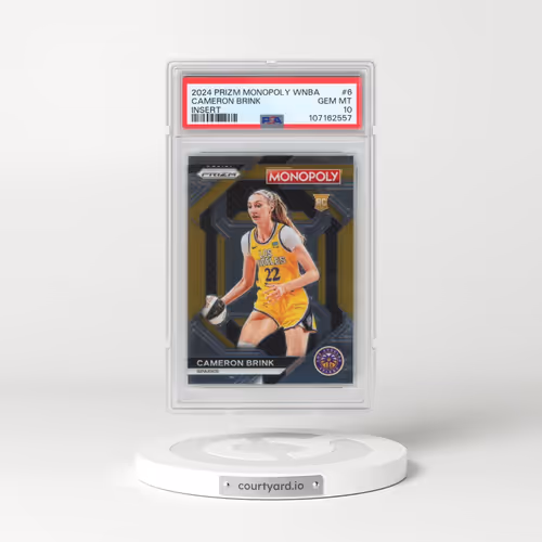 2024 Panini Prizm Monopoly WNBA Insert #6 Cameron Brink (PSA 10 GEM MINT)