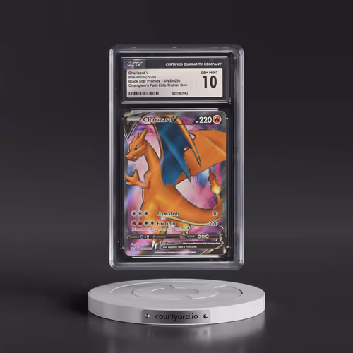 2017 Black Star Promos - Sword & Shield #SWSH050 Charizard V - Champion's Path Elite Trainer Box (Ho