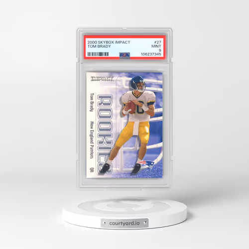 2000 Skybox Impact #27 Tom Brady (PSA 9 MINT)