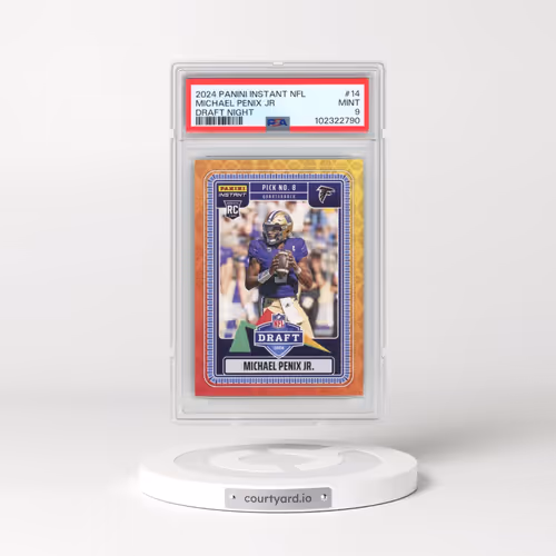 2024 Panini Instant NFL Draft Night #14 Michael Penix Jr (PSA 9 MINT)