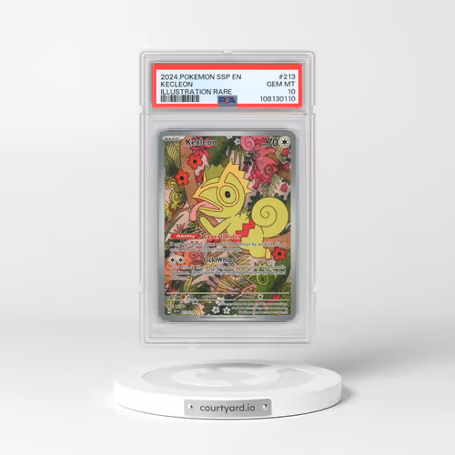 2024 Pokémon Ssp EN-Surging Sparks #213 Kecleon - Illustration Rare (PSA 10 GEM MINT)