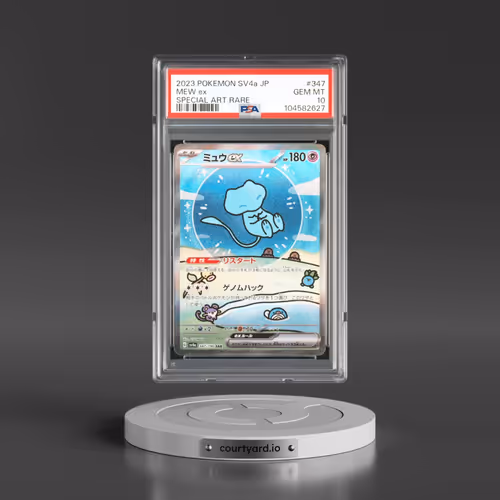2023 Pokémon Sv4a-Shiny Treasure EX #347 Mew EX - Holo Special Art Rare (PSA 10 GEM MINT)
