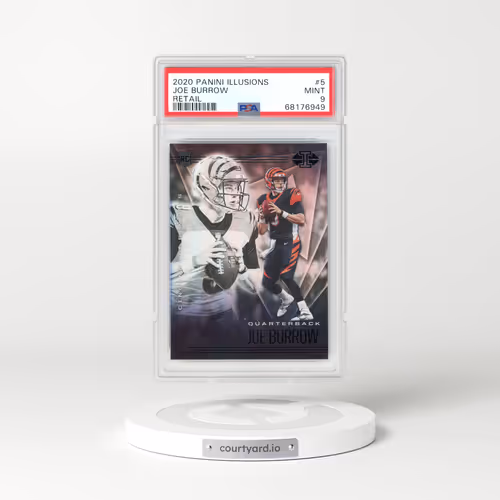 2020 Panini Illusions #5 Joe Burrow - Retail (PSA 9 MINT)