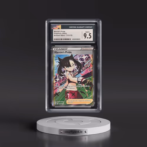 2022 Brilliant Stars #171/172 Marnie's Pride - Ultra Rare Holo (CGC 9.5 MINT+)