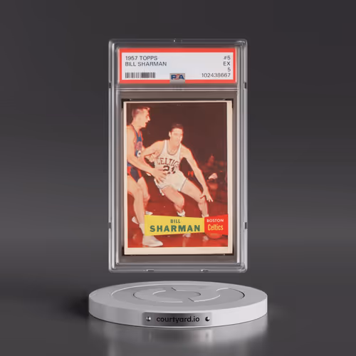 1957 Topps #5 Bill Sharman (PSA 5 EX)
