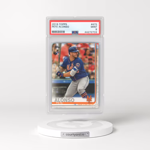 2019 Topps #475 Pete Alonso (PSA 9 MINT)