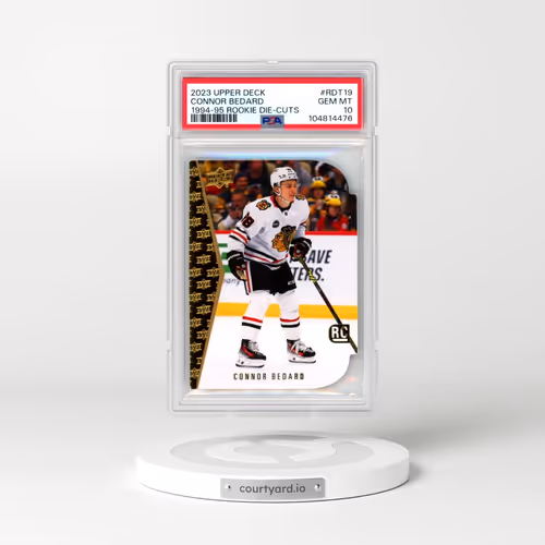 2023 Upper Deck 1994-95 Rookie Die-Cuts #RDT19 Connor Bedard (PSA 10 GEM MINT)