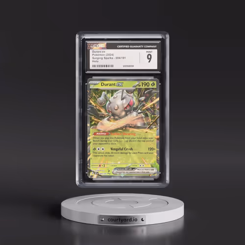 2024 Surging Sparks - SSP EN #004/191 Durant ex - Holo (CGC 9 MINT)