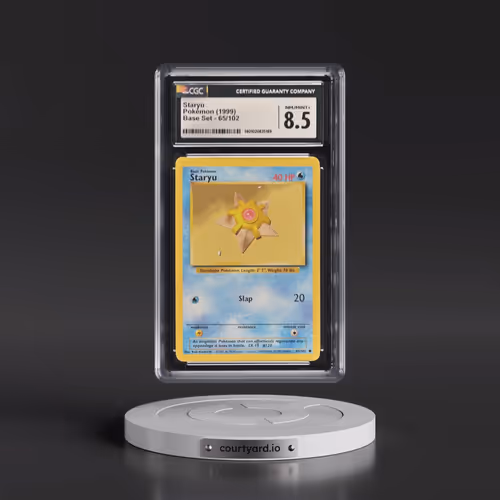1999 Base Set #65/102 Staryu (CGC 8.5 NM-MT+)