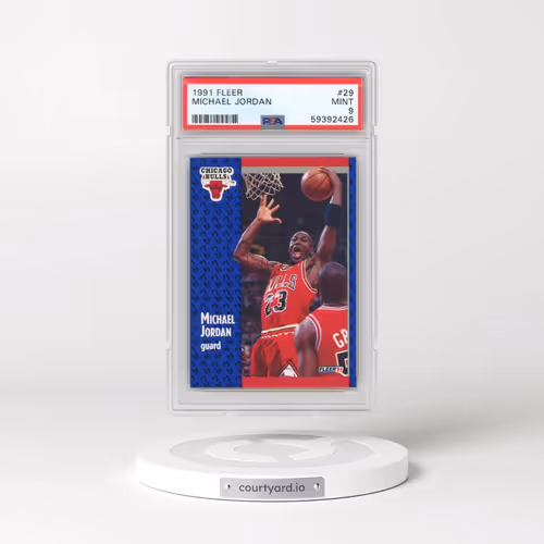 1991 Fleer #29 Michael Jordan (PSA 9 MINT)