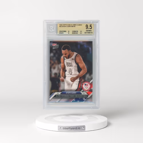 2024 Topps Now Olympic Games #22 Steph Curry (BGS 9.5 GEM MINT)