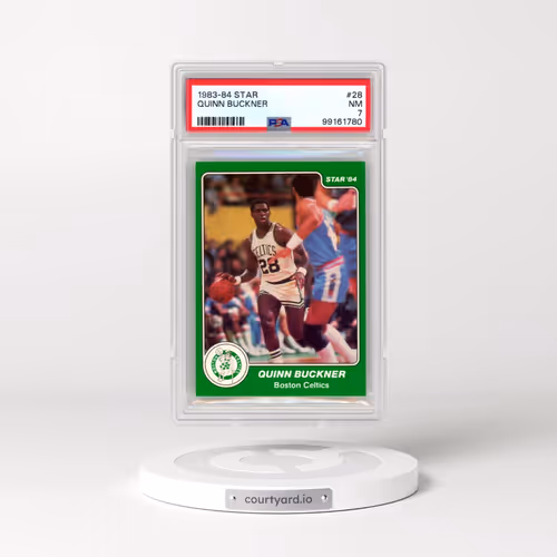 1983-84 Star #28 Quinn Buckner (PSA 7 NM)