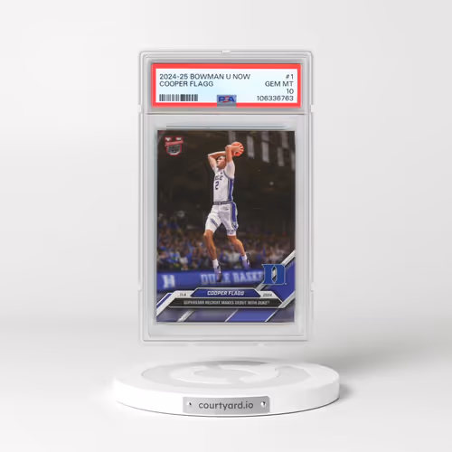 2024 Bowman U Now #1 Cooper Flagg (PSA 10 GEM MINT)