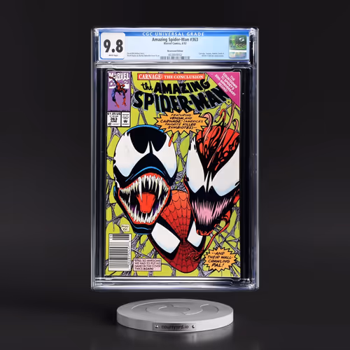 Amazing Spider-Man #363 CGC 9.8 White Pages (Marvel Comics, 6/92) - Newsstand Edition