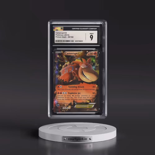 2015 Primal Clash #29/160 Camerupt EX - Holo (CGC 9 MINT)