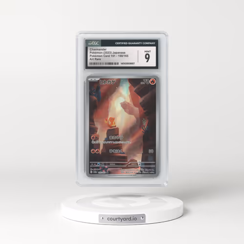 2023 Japanese Pokémon 151 #168 Charmander - Full Art Holo (CGC 9 MINT)