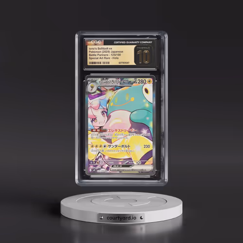 2025 Battle Partners - sv9 #125/100 Iono's Bellibolt ex - Special Art Rare Holo (CGC 10 PRISTINE)